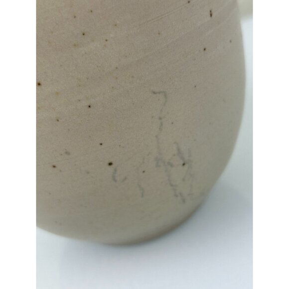 Everton Artist Signed Pottery Art Vase Handmade Eclectic 7.5" READ - Picture 9 of 16